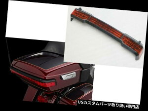 USe[Cg n[[c[Ô߂̎̍LEDe[CgLbggNLOcA[pbNbv Black LED Tail Light Kit Trunk King Tour Pack Wrap Around for Harley Touring