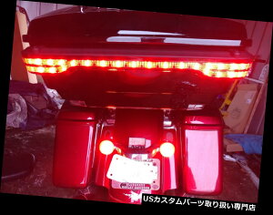 USe[Cg n[[GNgOCh14-18pLOcA[pbNu[L^[e[CgvLbgbv King Tour Pak Brake Turn Tail Light Lamp Kit Wrap For Harley Electra Glide 14-18