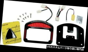 US�e�[�����C�g �T�C�N���r�W�����G���~�l�[�^�[�e�[���u���b�N��CV-4804B�n�[���[�_�r�b�h�\���_�C�i Cycle Visions Eliminator Taillight Black #CV-4804B Harley Davidson Dyna