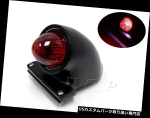 USe[Cg ԂYSpartogJX^e[CgLEDvn[[{o[`bp[tF_[ Red Lens Sparto Retro Custom Tail Lights LED Lamp Harley Bobber Chopper Fender