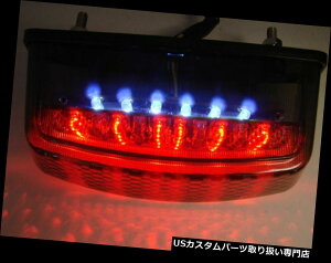 US�e�[�����C�g Ducati 1994-07�����X�^�[�_�[�N400 600 620 695 750 S4 S4RS�̂��߂̉�LED�e�[�����C�g Smoke LED Tail Light For Ducati 1994-07 Monster Dark 400 600 620 695 750 S4 S4RS �y���s�A���i�z