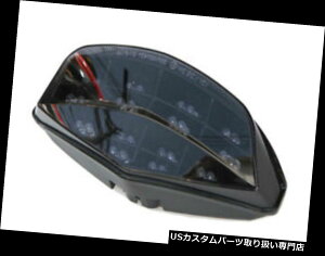 USe[Cg DucatiX^[09-14̂߂̔CgubN/𓝍܂ Competition Werkes Integrated Tail Light Black/Smoke For Ducati Monster 09-14
