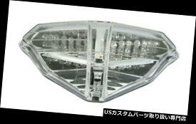 USテールライト LEDリアテールライト、クリアレンズ 指標ドゥカティ1098 Sトリコロール2007-2008 LED Rear Tail Light, Clear Lens &amp; Indicators Ducati 1098 S Tricolore 2007-2008