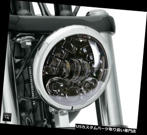 US�w�b�h���C�g 5-3 / 4 5.75�n�[���[�_�r�b�h�\��DOT H4�pDRL�t���v���W�F�N�^�[LED�w�b�h���C�g 5-3/4 5.75 Projector LED Headlight w/ DRL For Harley Davidson DOT H4