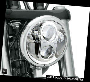 US�w�b�h���C�g 5 3/4 LED�w�b�h���C�g���E���h�v���W�F�N�^�[�t�B�b�g�n�[���[�X�|�[�c�X�^�[XL 1200 883�A�C�A�� 5 3/4 LED Headlight Round Projector Fit Harley Sportster XL 1200 883 Iron �y���s�A���i�z