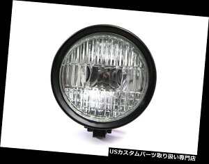 US�w�b�h���C�g �n�[���[�_�r�b�h�\���X�|�[�c�X�^�[�_�C�i�\�t�e�C���p�}�b�g�u���b�N�w�b�h���C�g - 5.9 "12V / 55W Matt Black Headlight For Harley Davidson Sportster Dyna Softail - 5.9" 12V / 55W