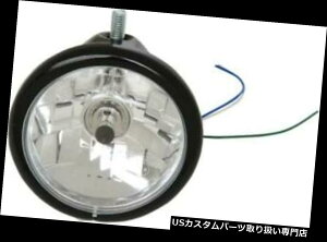 USwbhCg DS 5.75 "gbv}EgubNn[[_rbh\twbhCgAZu145470 DS 5.75" Headlight Assembly with Top Mount Black Harley Davidson #145470