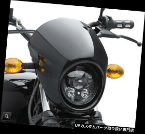 US�w�b�h���C�g 5.75 5 3/4 LED�w�b�h���C�g�v���W�F�N�^�[���E���h�n�C/���[�t�B�b�g�n�[���[�_�r�b�h�\�����[���C�_�[ 5.75 5 3/4 LED Headlight Projector Round Hi/Lo Fits Harley Davidson Low Rider