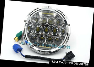 USwbhCg 7 "I[goCHID LEDCgouwbhCgN[vWFN^[fC[J[n[[p 7" MOTORCYCLE HID LED LIGHT BULB HEADLIGHT CHROME PROJECTOR DAYMAKER For Harley