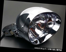 USヘッドライト ハーレーホンダカワサキスズキヤマハカスタム用オートバイ弾丸ヘッドライトランプ Motorcycle Bullet Headlight Lamp For Harley Honda Kawasaki Suzuki Yamaha Custom