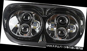 US�w�b�h���C�g PATHFINDER ROAD GLIDE LED�w�b�h���C�g�u���b�NHRGLEDAB PATHFINDER ROAD GLIDE LED HEADLIGHT BLACK HRGLEDAB �y���s�A���i�z