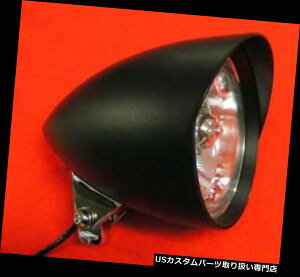 US�w�b�h���C�g VEE ROD 9�C���`�u���b�N�r���b�g�w�b�h���C�g5-3 / 4 HARLEY NOT CHINA HONG KONG JUNK VEE ROD 9 INCH BLACK BILLET HEADLIGHT 5-3/4 HARLEY NOT CHINA HONG KONG JUNK �y���s�A���i�z