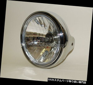 US�w�b�h���C�g 7 �N���}�h�E���h���h�t�@���E�f�E���g�}���JE�A�W���X�e�X�Y�LGsf600 Gsf 1200�o���f�B�b�g 7 Cromado Redondo Faro de Moto Marca E Ajuste Suzuki Gsf600 Gsf1200 Bandit �y���s�A���i�z