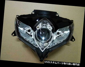 US�w�b�h���C�g 09�X�Y�LGSX-R600 / 750 K8�w�b�h�����v�N���A�t�����g�w�b�h���C�g�A�Z���u��2008-2010�p 09 For Suzuki GSX-R600/750 K8 Headlamp Clear Front Headlight Assembly 2008-2010 �y���s�A���i�z