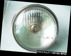 US�w�b�h���C�g �X�Y�LA80 A100 RV90 TC100 TC125 TS100 TS125 TS185�w�b�h���C�g�����v6V�B �i�a6 "�j Suzuki A80 A100 RV90 TC100 TC125 TS100 TS125 TS185 Head Light Lamp 6V. (Dia 6")