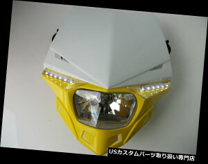 USwbhCg Ufo[h[KwbhCgGf[gCAXg[gt@C^[CG[XYLRm Rmz Drz Dr Ufo Road Legal Headlight Enduro Trial Streetfighter Yellow Suzuki Rm Rmz Drz Dr