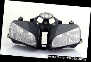 US�w�b�h���C�g �z���_CBR600RR 2003-2006�̂��߂̃I�[�g�o�C�̖��m�ȑO���w�b�h���C�g�̃w�b�h���C�g�A�Z���u�� Motorcycle Clear Front Headlight Headlamp Assembly For Honda CBR600RR 2003-2006 �y���s�A���i�z