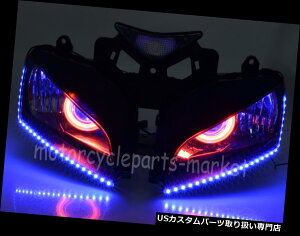 US�w�b�h���C�g �z���_CBR1000RR 2004-2007 05�̂��߂̃w�b�h���C�g�����v�̓V�g�̐Ԃ������̖�/ LED�̃X�g���b�v Headlight lamp Angel Red Demon Eyes /LED Strips For Honda CBR1000RR 2004-2007 05 �y���s�A���i�z