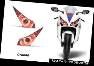 USwbhCg z_CBR 1000RR 2012-2014 CYBORG REDpwbhCgACOtBbNXLbgfJ[Jo[ Headlight Eye Graphics Kit Decal Cover For Honda CBR 1000RR 2012-2014 CYBORG RED