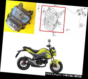 US�w�b�h���C�g Honda MSX 125 SF�w�b�h���C�g�����pLED���j�b�g2016 2017 2018 **** UK STOCK **** Honda MSX125 SF HEADLIGHT REPLACEMENT LED UNIT 2016 2017 2018 ****UK STOCK**** �y���s�A���i�z