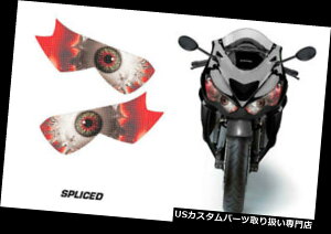 USwbhCg JTLjWZX 14 R 2012-2014 SPLICEpwbhCgACOtBbNXLbgfJ[Jo[ Headlight Eye Graphics Kit Decal Cover For Kawasaki Ninja ZX14R 2012-2014 SPLICE