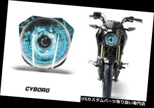 USwbhCg wbhCgACOtBbNXLbgfJ[Jo[ACYpJTLZ125 Pro 2017 CYBORG U Headlight Eye Graphics Kit Decal Cover For Eyes Kawasaki Z125 Pro 2017 CYBORG U