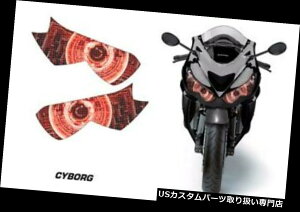 US�w�b�h���C�g �J���T�L�j���W��ZX 14 R 2012-2014 CYBG R�p�w�b�h���C�g�A�C�O���t�B�b�N�X�L�b�g�f�J�[���J�o�[ Headlight Eye Graphics Kit Decal Cover For Kawasaki Ninja ZX14R 2012-2014 CYBG R