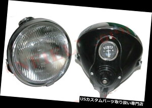 USwbhCg ubN6 "[JX^CvDu42wbhCgwbhvpT[gCAtAG_OXCDN Black 6" Lucas Type Du42 Headlight Headlamp Panther Triumph Ariel Douglas CDN