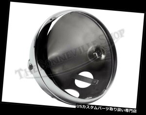 USwbhCg 7 "NwbhCgVF1979-82 TRIUMPH 750 BONNEVILLE PN5411506 99-7098 T 7" CHROME HEADLIGHT SHELL 1979-82 TRIUMPH 750 BONNEVILLE PN# 5411506 99-7098 T