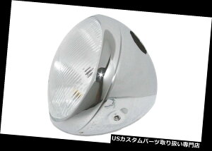 USwbhCg [JX^CvwbhCg7C`N[NAYgCAt60 - 65I[goCAUD Lucas Type Headlight 7'' Chrome Clear Lens Triumph 60 - 65 Motorcycle AUD