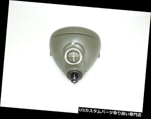 USwbhCg VBSAATRIUMPHACGtB[h[JX^Cv6 1/2 "O[yCebhwbhCg@PUMMY NEW BSA, TRIUMPH, ROYAL ENFIELD LUCAS TYPE 6 1/2" GREEN PAINTED HEADLIGHT @PUMMY