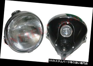 USwbhCg VubN6 "[JX^CvDu42wbhCgwbhvpT[gCAtAG_OX New Black 6" Lucas Type Du42 Headlight Headlamp Panther Triumph Ariel Douglas