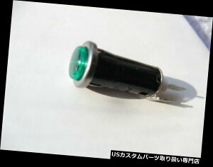 US�w�b�h���C�g BSA TRIUMPH AJS ARIEL NORTON�w�b�h���C�g�pGREEN WARNING LIGHT + 12V�d�� GREEN WARNING LIGHT + 12v bulb for BSA TRIUMPH AJS ARIEL NORTON headlights �y���s�A���i�z