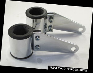 USwbhCg wbhCgC[JtF[T[gCAtm[gBSAuPbgZbg34mm Headlight Ears Cafe Racer Triumph Norton BSA bracket set 34mm