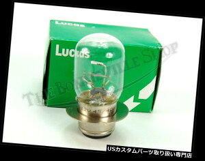 USwbhCg {̃[JXTRIUMPH NORTON BSA BPF 45W / 40WwbhCgou12V PN370 G GENUINE LUCAS TRIUMPH NORTON BSA BPF 45W / 40W HEADLIGHT BULB 12V PN# 370 G