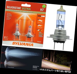 USwbhCg Sylvania Silverstar Ultra H7 55W 2̓d̃wbhCg̓I[goC̎]Ԃ܂ Sylvania Silverstar Ultra H7 55W Two Bulbs Head Light Replace Motorcycle Bike