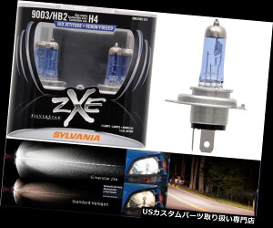 USwbhCg Sylvania Silverstar ZXE 9003 HB 2 H 4 60/55 W 2̓dwbhCg͎]Ԃ܂ Sylvania Silverstar ZXE 9003 HB2 H4 60/55W Two Bulbs Head Light Replace Bike