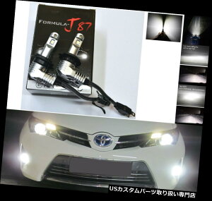 USヘッドライト LEDキットM 60W H7 6000Kホワイト2電球ヘッドライト交換用オートバイバイク LED Kit M 60W H7 6000K White Two Bulbs Head Light Replacement Motorcycle Bike