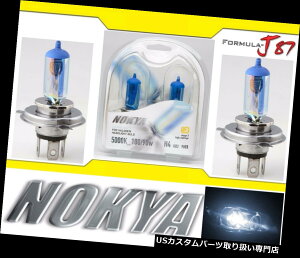 USwbhCg mLA5000KzCg9003 HB2 H4 Nok8013 100 / 90W 2̓dwbhCg͎]Ԃ܂ Nokya 5000K White 9003 HB2 H4 Nok8013 100/90W Two Bulbs Head Light Replace Bike