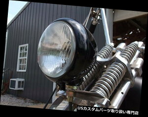 US�w�b�h���C�g �I�[�g�o�CBSA TRIUMPH HARLEY�J�X�^���`���b�p�[���b�g�o�C�N�A���b�g���b�h�w�b�h���C�g�B �� MOTORCYCLE BSA TRIUMPH HARLEY CUSTOM CHOPPER RAT BIKE, RAT ROD HEADLIGHT. BLACK �y���s�A���i�z
