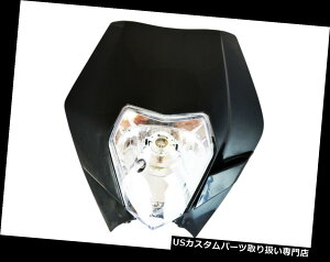 USwbhCg }ngNXoCN̂߂̃I[goC̃wbhCgǎ̍ Motorcycle Headlight For Yamaha Motocross Motorbikes Good Quality BLACK