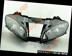 US�w�b�h���C�g �w�b�h���C�g�A�Z���u���t�B�b�g���}�n2008-2016 2009 2012 YZF R6 R600�w�b�h�����v�X���[�N Headlight Assembly Fit Yamaha 2008-2016 2009 2012 YZF R6 R600 Headlamp Smoke �y���s�A���i�z
