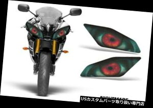 USwbhCg }nR6pXg[goCNwbhCgACOtBbNXLbgfJ[Jo[06-15iCgA Street Bike Headlight Eye Graphics Kit Decal Cover For Yamaha R6 06-15 NIGHTMARE