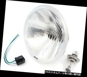 USwbhCg 7 "H4nQjo[TI[goCwbhCgz_XYL}nJTLn[[ 7" H4 Halogen Universal Motorcycle Headlight Honda Suzuki Yamaha Kawasaki Harley
