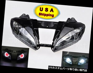 US�w�b�h���C�g Yamaha YZF R6 2006-2007�̂��߂̃A�Z���u���w�b�h���C�g12V�̐Ԃ�����/�����V�g�̖� Assembly Headlight 12V Red Demon/White Angel Eyes For Yamaha YZF R6 2006-2007 US �y���s�A���i�z