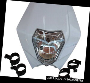 USwbhCg It[hgNXpWhite12VXg[gt@C^[wbhCgwbhvtFAOLbg White12V Street Fighter Headlight Headlamp Fairing Kit for Offroad Motocross