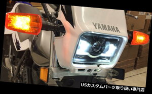 USwbhCg }nTW200gCEFCpubNLEDwbhCgLbg - JNSGWjAO Black LED Headlight Kit for Yamaha TW200 TrailWay - JNS Engineering