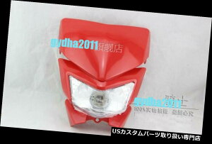 USwbhCg KTM XR WR CR RMZ DR DRZ KLX250p[h_[goCNgNXwbhCgItbh RED Off Road Dirt Bike Motocross Headlight for KTM XR WR CR RMZ DR DRZ KLX250