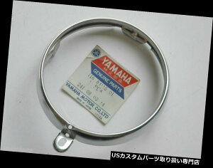 USwbhCg NOSOEM}n50 70 U5 U5E U7wbhCgwbhvEhN[O NOS Genuine OEM Yamaha 50 70 U5 U5E U7 Head Light Headlamp Round Chrome Rim Ring