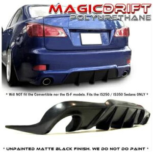 NTX IS250 350@ GA Fits 06 07 08 Lexus IS250 IS350 JDM DMR Style Rear Diffuser Bumper Lip w/ Fins 06 07 08NTXIS250 IS350 JDM DMRX^CAfBt[U[op[bvbg/tBɓK@[!!!